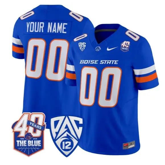Custom Boise State Broncos Jersey Name, Number 2026 All Stitched by My Store NCAA Football Jerseys