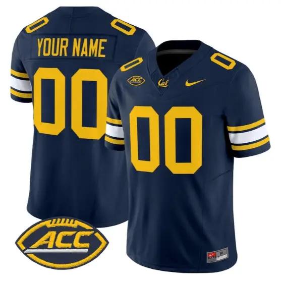 Custom Golden Bears Jersey Name, Number 2026 Vapor Limited All Stitched 2 Custom Golden Bears Jersey Name, Number 2026 Vapor Limited All Stitched by My Store NCAA Football Jerseys