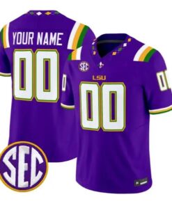 Custom LSU Tigers Jersey Name, Number 2026 Vapor Limited All Stitched by My Store NCAA Football Jerseys