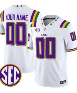 Custom LSU Tigers Jersey Name, Number 2026 Vapor Limited All Stitched 6 Custom LSU Tigers Jersey Name, Number 2026 Vapor Limited All Stitched by My Store NCAA Football Jerseys