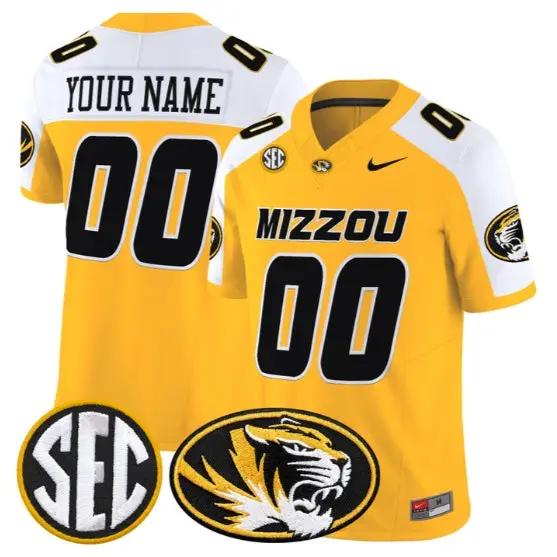 Custom Missouri Tigers Jersey Name, Number 2026 Vapor All Stitched 4 Custom Missouri Tigers Jersey Name, Number 2026 Vapor All Stitched by My Store NCAA Football Jerseys