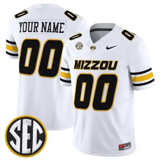 Custom Missouri Tigers Jersey Name, Number 2026 Vapor All Stitched 2 Custom Missouri Tigers Jersey Name, Number 2026 Vapor All Stitched by My Store NCAA Football Jerseys
