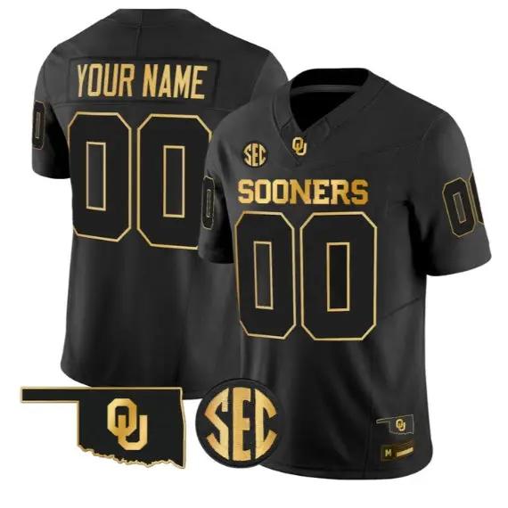 Custom Oklahoma Sooners Jersey Name, Number 2026 Limited Stitched 2 Custom Oklahoma Sooners Jersey Name, Number 2026 Limited Stitched by My Store NCAA Football Jerseys