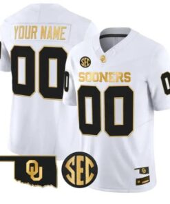 Custom Oklahoma Sooners Jersey Name, Number 2026 Limited Stitched 8 Custom Oklahoma Sooners Jersey Name, Number 2026 Limited Stitched by My Store NCAA Football Jerseys
