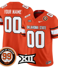 Custom Oklahoma State Cowboys Jersey 2026 Leslie O'neal Patch Stitched 8 Custom Oklahoma State Cowboys Jersey 2026 Leslie O'neal Patch Stitched by My Store NCAA Football Jerseys