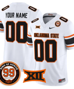 Custom Oklahoma State Cowboys Jersey 2026 Leslie O'neal Patch Stitched 10 Custom Oklahoma State Cowboys Jersey 2026 Leslie O'neal Patch Stitched by My Store NCAA Football Jerseys