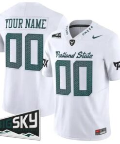 Custom Portland State Vikings Jersey Name, Number 2026 The Storm Stitched by My Store NCAA Football Jerseys