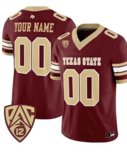Custom Texas State Bobcats Jersey Name, Number 2026 Vapor Stitched 11 Custom Texas State Bobcats Jersey Name, Number 2026 Vapor Stitched by My Store NCAA Football Jerseys