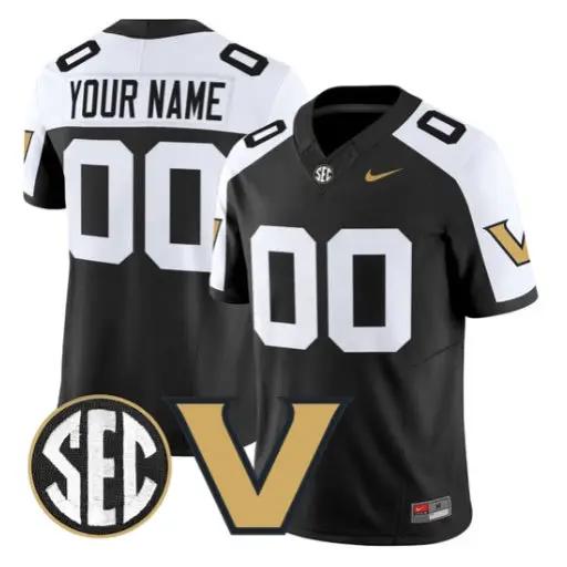 Custom Vanderbilt Commodores Jersey V2 Name, Number 2026 Stitched 1 Custom Vanderbilt Commodores Jersey V2 Name, Number 2026 Stitched by My Store NCAA Football Jerseys