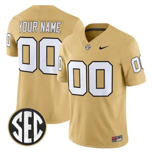 Custom Vanderbilt Commodores Jersey V2 Name, Number 2026 Stitched 3 Custom Vanderbilt Commodores Jersey V2 Name, Number 2026 Stitched by My Store NCAA Football Jerseys