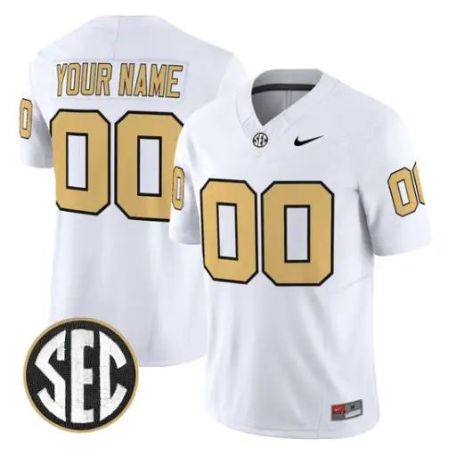 Custom Vanderbilt Commodores Jersey V2 Name, Number 2026 Stitched 4 Custom Vanderbilt Commodores Jersey V2 Name, Number 2026 Stitched by My Store NCAA Football Jerseys