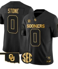 David Stone #0 Oklahoma Sooners Jersey 2026 Vapor Limited Stitched by My Store NCAA Football Jerseys