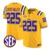 Death Valley #225 LSU Tigers Jersey 2026 Mardi Gras Edition All Stitched by My Store NCAA Football Jerseys