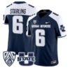 Demick Starling Jersey #6 Utah State Aggies 2026 Limited All Stitched by My Store NCAA Football Jerseys