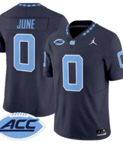 Demon June Jersey #0 North Carolina Tar Heels 2026 Limited Stitched 9 Demon June Jersey #0 North Carolina Tar Heels 2026 Limited Stitched by My Store NCAA Football Jerseys