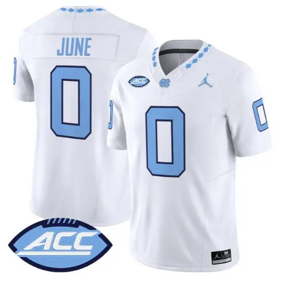 Demon June Jersey #0 North Carolina Tar Heels 2026 Limited Stitched 5 Demon June Jersey #0 North Carolina Tar Heels 2026 Limited Stitched by My Store NCAA Football Jerseys