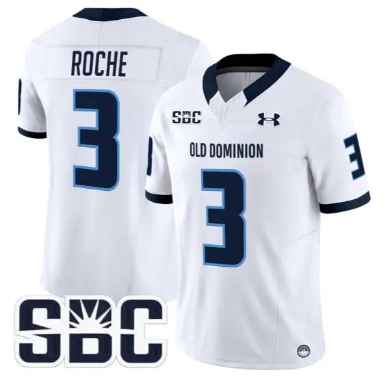Devin Roche Jersey #3 Old Dominion Monarchs 2026 Limited All Stitched 4 Devin Roche Jersey #3 Old Dominion Monarchs 2026 Limited All Stitched by My Store NCAA Football Jerseys
