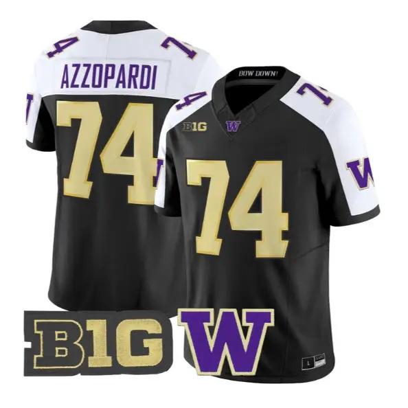 Drew Azzopardi #74 Washington Huskies Jersey 2026 Limited Stitched 1 Drew Azzopardi #74 Washington Huskies Jersey 2026 Limited Stitched by My Store NCAA Football Jerseys