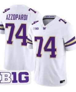 Drew Azzopardi #74 Washington Huskies Jersey 2026 Limited Stitched 10 Drew Azzopardi #74 Washington Huskies Jersey 2026 Limited Stitched by My Store NCAA Football Jerseys