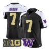 Elijah_Brown_7_Washington_Huskies_Jersey_2026_Limited_All_Stitched_Black_Alter - Malcom Terry Elijah Brown #7 Washington Huskies Jersey 2026 Limited All Stitched by My Store NCAA Football Jerseys