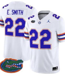 Emmitt Smith #22 Florida Gators Jersey 2026 Vapor Limited Stitched by My Store NCAA Football Jerseys