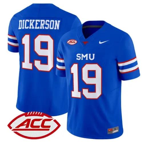 Eric Dickerson Jersey #19 SMU Mustangs 2026 Vapor Limited Stitched 2 Eric Dickerson Jersey #19 SMU Mustangs 2026 Vapor Limited Stitched by My Store NCAA Football Jerseys