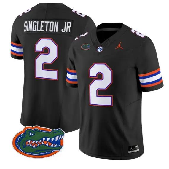 Eric Singleton Jr #2 Florida Gators Jersey 2026 Limited Stitched 2 Eric Singleton Jr #2 Florida Gators Jersey 2026 Limited Stitched by My Store NCAA Football Jerseys