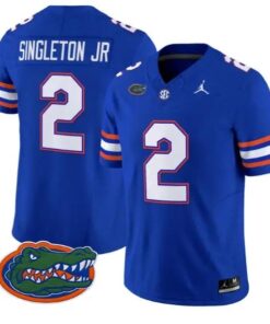 Eric Singleton Jr #2 Florida Gators Jersey 2026 Limited Stitched 11 Eric Singleton Jr #2 Florida Gators Jersey 2026 Limited Stitched by My Store NCAA Football Jerseys