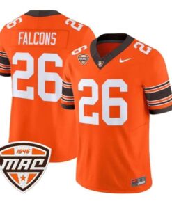 Falcons #26 Bowling Green Falcons Jersey 2026 Limited All Stitched by My Store NCAA Football Jerseys