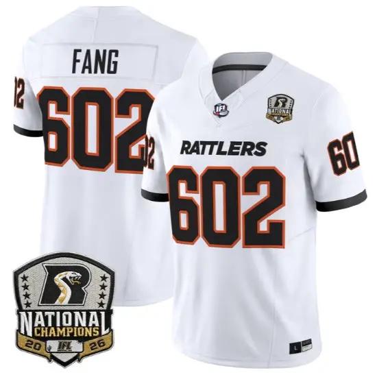 Fang Jersey #602 Arizona Rattlers 2026 National Patch All Stitched 3 Fang Jersey #602 Arizona Rattlers 2026 National Patch All Stitched by My Store NCAA Football Jerseys