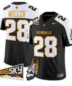 Ferrari Miller #28 Idaho Vandals Jersey 2026 Vapor Limited Stitched by My Store NCAA Football Jerseys