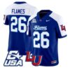 Flames Jersey #26 Liberty Flames 2026 Vapor Limited All Stitched 12 Flames Jersey #26 Liberty Flames 2026 Vapor Limited All Stitched by My Store NCAA Football Jerseys