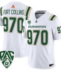 Fort Collins Jersey #970 Colorado State Rams 2026 Vapor All Stitched 6 Fort Collins Jersey #970 Colorado State Rams 2026 Vapor All Stitched by My Store NCAA Football Jerseys