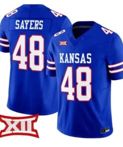 Gale Sayers Jersey #48 Kansas Jayhawks 2026 Vapor Limited Stitched 11 Gale Sayers Jersey #48 Kansas Jayhawks 2026 Vapor Limited Stitched by My Store NCAA Football Jerseys