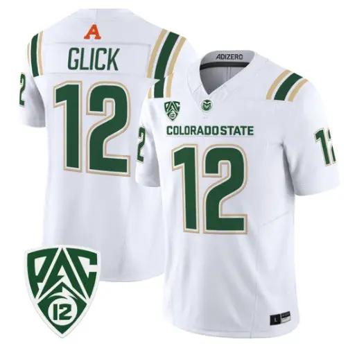 Gary Glick Jersey #12 Colorado State Rams 2026 Vapor Limited Stitched 3 Gary Glick Jersey #12 Colorado State Rams 2026 Vapor Limited Stitched by My Store NCAA Football Jerseys