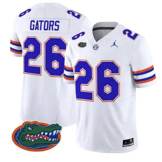 Gators #26 Florida Gators Jersey 2026 Vapor Limited All Stitched 6 Gators #26 Florida Gators Jersey 2026 Vapor Limited All Stitched by My Store NCAA Football Jerseys