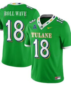 Tulane Green Wave 2026 City Football Vapor Jersey - Stitched by Tulane Green Wave