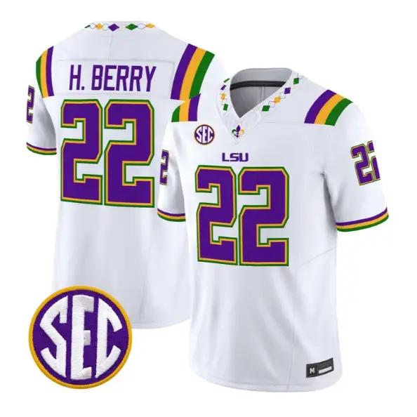 Harlem Berry #22 LSU Tigers Jersey 2026 Mardi Gras Edition All Stitched 3 Harlem Berry #22 LSU Tigers Jersey 2026 Mardi Gras Edition All Stitched by My Store NCAA Football Jerseys