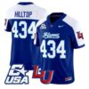 Hilltop Jersey #434 Liberty Flames 2026 Vapor Limited All Stitched by My Store NCAA Football Jerseys