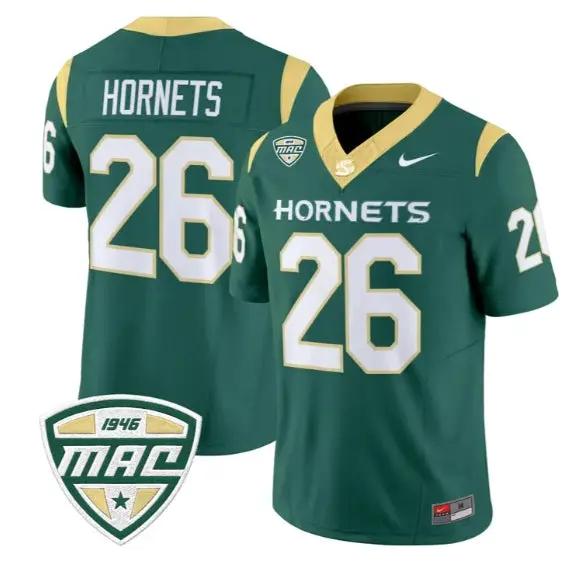 Hornets Jersey #26 Sacramento State Hornets 2026 Limited Stitched 2 Hornets Jersey #26 Sacramento State Hornets 2026 Limited Stitched by My Store NCAA Football Jerseys