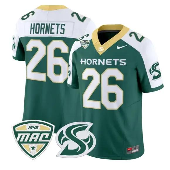 Hornets Jersey #26 Sacramento State Hornets 2026 Limited Stitched 1 Hornets Jersey #26 Sacramento State Hornets 2026 Limited Stitched by My Store NCAA Football Jerseys