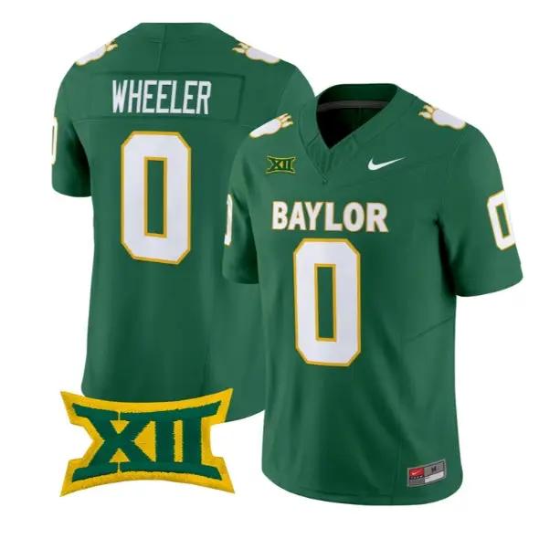 Hosea Wheeler Jersey #0 Baylor Bears Throwback 2026 Vapor Limited All Stitched 1 Hosea Wheeler Jersey #0 Baylor Bears Throwback 2026 Vapor Limited All Stitched by My Store NCAA Football Jerseys