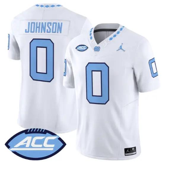 Isaiah Johnson Jersey #0 North Carolina Tar Heels 2026 All Stitched 5 Isaiah Johnson Jersey #0 North Carolina Tar Heels 2026 All Stitched by My Store NCAA Football Jerseys