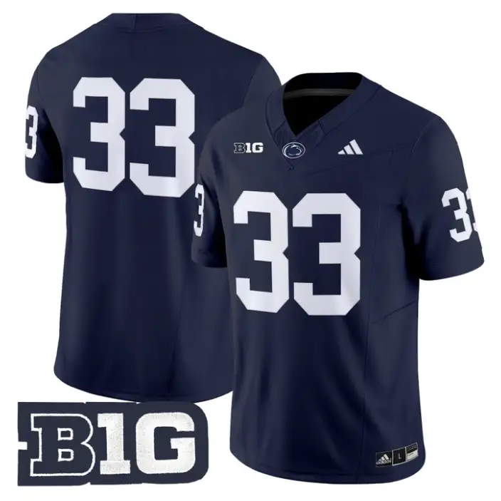 Jack Ham Jersey #33 Penn State 2026 No Name on Back Limited Stitched 2 Jack Ham Jersey #33 Penn State 2026 No Name on Back Limited Stitched by My Store NCAA Football Jerseys