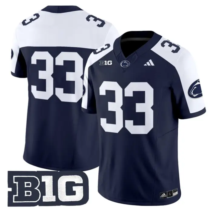 Jack Ham Jersey #33 Penn State 2026 No Name on Back Limited Stitched 1 Jack Ham Jersey #33 Penn State 2026 No Name on Back Limited Stitched by My Store NCAA Football Jerseys