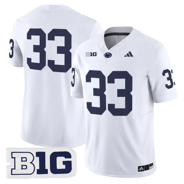 Jack Ham Jersey #33 Penn State 2026 No Name on Back Limited Stitched 3 Jack Ham Jersey #33 Penn State 2026 No Name on Back Limited Stitched by My Store NCAA Football Jerseys
