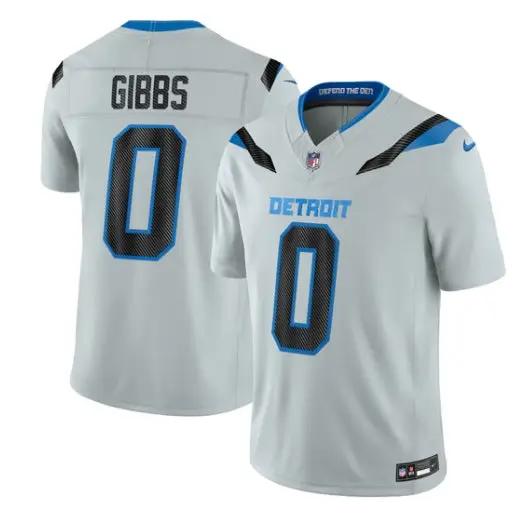 Jahmyr Gibbs Jersey #0 Detroit Lions 2026 Rivalries Vapor Limited All Stitched 1 Jahmyr Gibbs Jersey #0 Detroit Lions 2026 Rivalries Vapor Limited All Stitched by My Store NCAA Football Jerseys