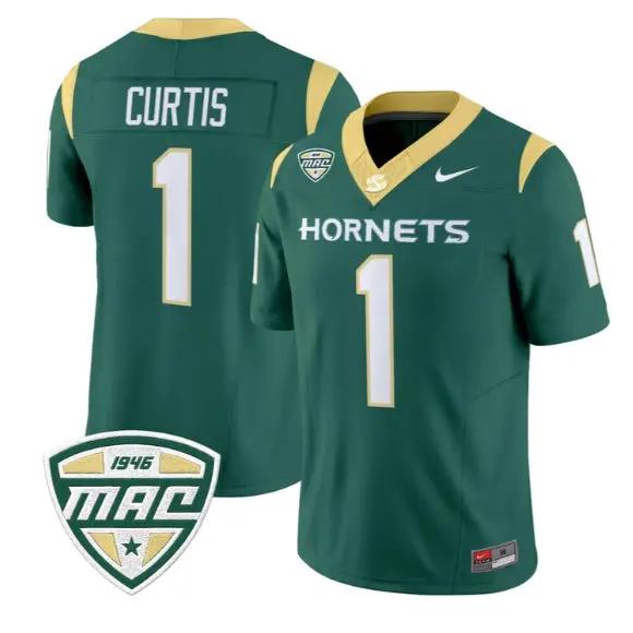 Jamar Curtis Jersey #1 Sacramento State Hornets 2026 Vapor Stitched 2 Jamar Curtis Jersey #1 Sacramento State Hornets 2026 Vapor Stitched by My Store NCAA Football Jerseys