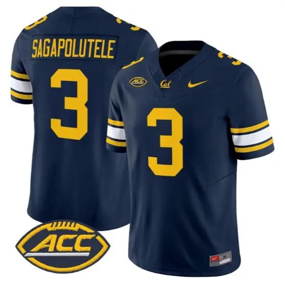 Jaron-Keawe Sagapolutele Jersey #3 Golden Bears Jersey 2026 Limited Stitched 3 Jaron-Keawe Sagapolutele Jersey #3 Golden Bears Jersey 2026 Limited Stitched by My Store NCAA Football Jerseys