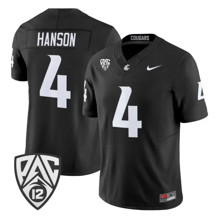 Jason Hanson Jersey #4 Washington State Cougars 2026 Vapor Stitched 2 Jason Hanson Jersey #4 Washington State Cougars 2026 Vapor Stitched by My Store NCAA Football Jerseys